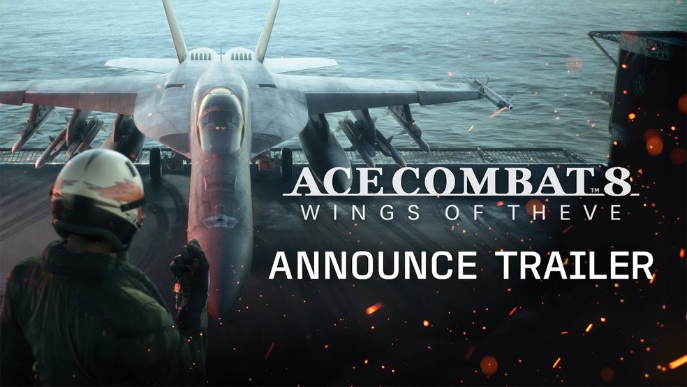 Ace Combat 8 traz batalhas com jatos velozes — Foto: Divulgação/Bandai Namco