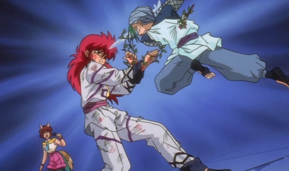 Yu Yu Hakusho pode ser visto no streaming Crunchyroll e conta uma adaptação live action na Netflix — Foto: Divulgação/IMDb