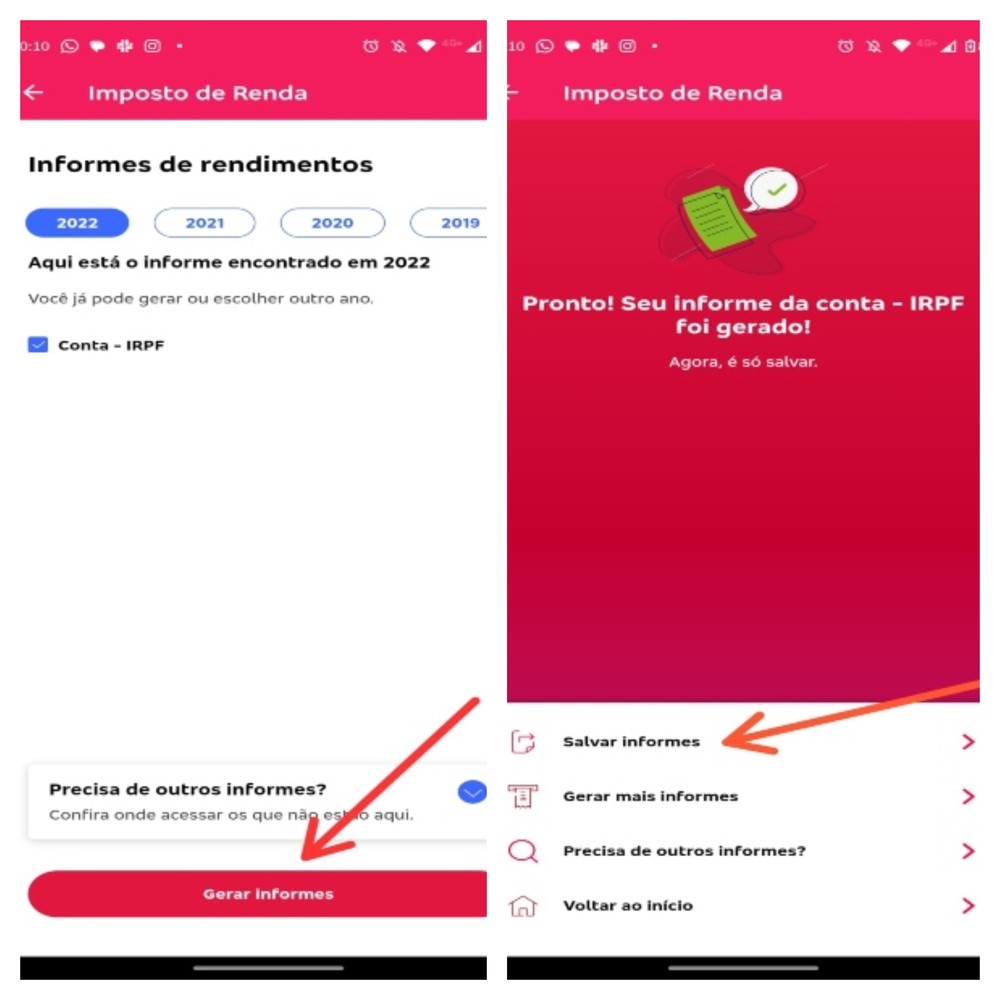 IRPF 2023: como consultar informe de rendimentos 2022 pelo Bradesco