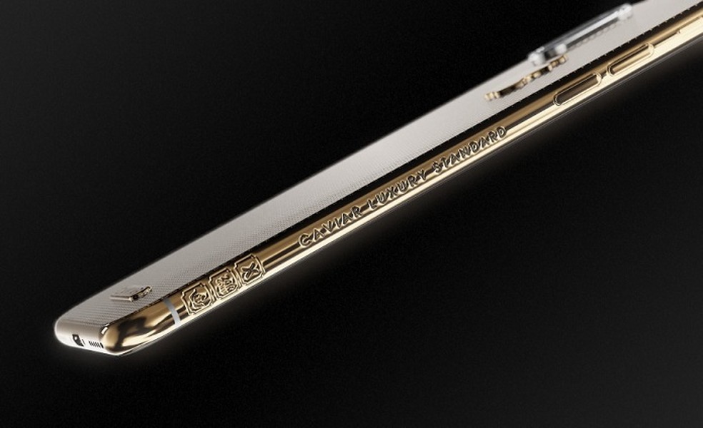 iPhone X dourado feito de ouro 24K pode custar quase R$ 17 mil