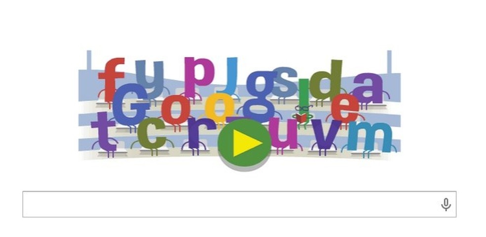 Doodle do Google faz a 'ola' em dia de Portugal e Alemanha na Copa do Mundo (Foto: Reprodução/Google) — Foto: TechTudo