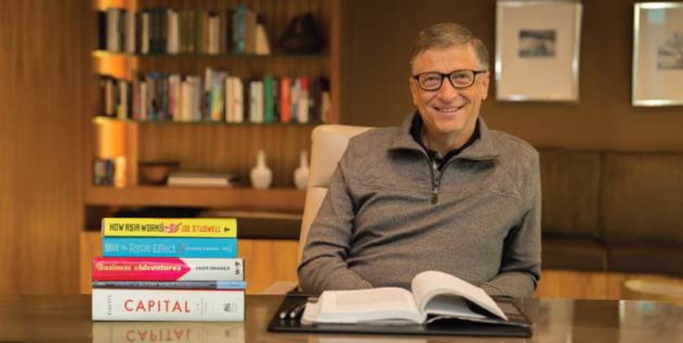 Jogo permite 'gastar' fortuna de Bill Gates — Foto: Divulgação/Gates Notes