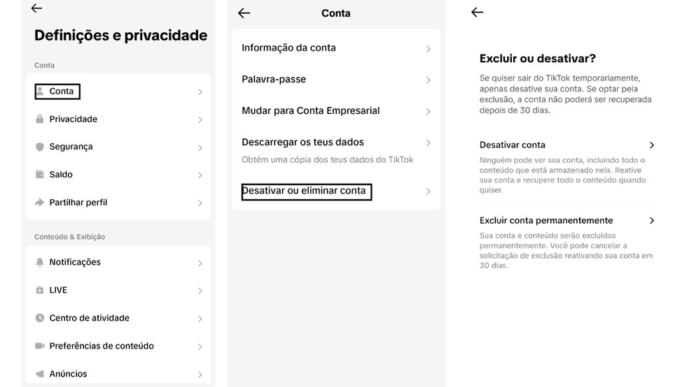 como excluir conta no roblox｜Pesquisa do TikTok