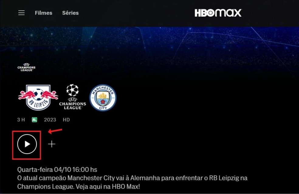 Estrela Vermelha x Manchester City: AO VIVO - Onde assistir? - Champions  League 2023/24