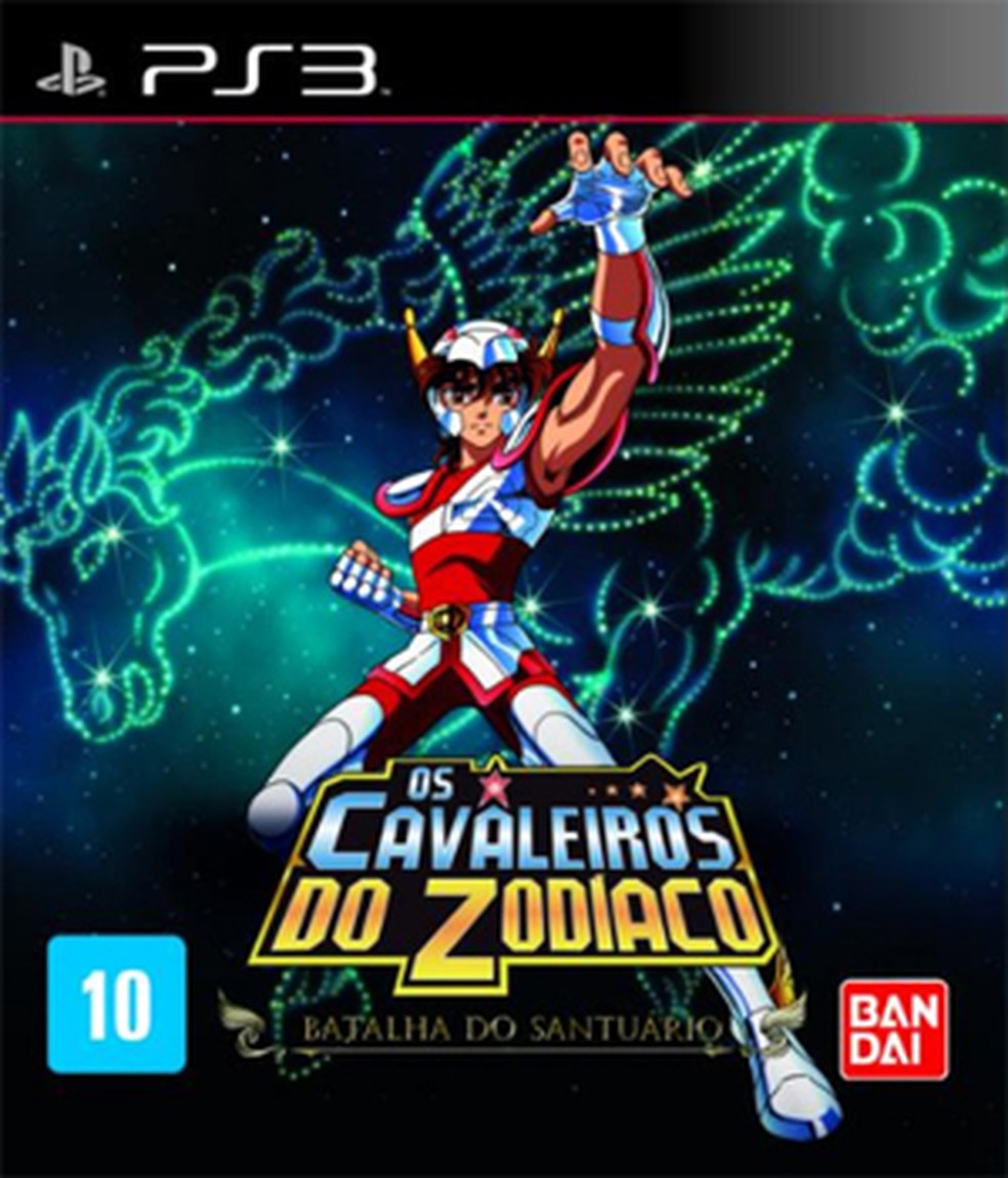 Capa (alta qualidade) da caixa do jogo dos CDZ para o PS2 - Os Cavaleiros  do Zodíaco - CavZodiaco.com.br