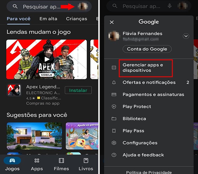 Como recuperar apps desinstalados no Android