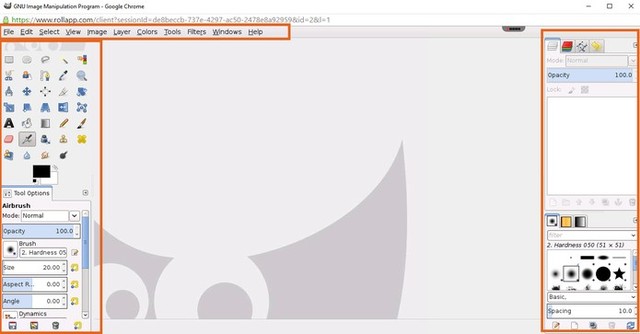Como usar o GIMP online