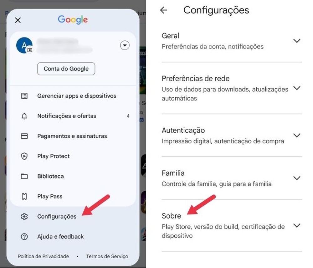 Play Store: como atualizar e descobrir qual é a versão instalada