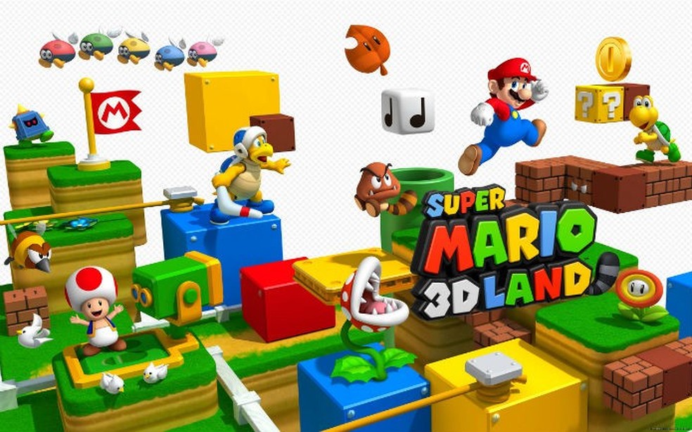 Lista reúne os dez melhores jogos com o Mario para portáteis