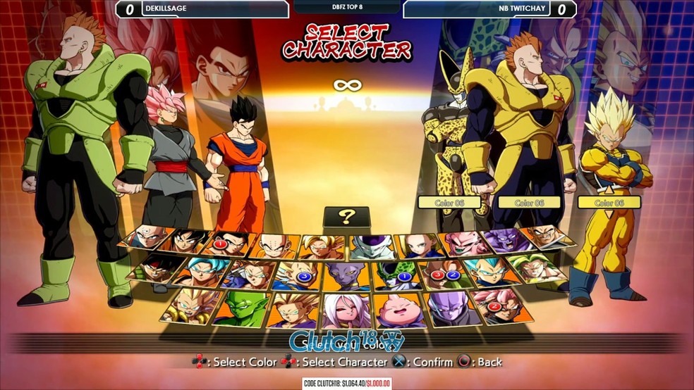 Dragon Ball FighterZ Final INCRÍVEL! Goku vs Vegeta! SonicFox vs