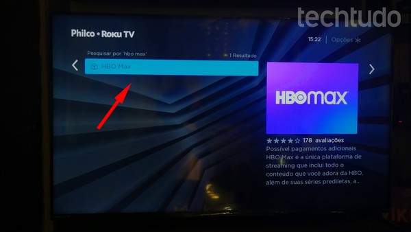 Como baixar HBO Max na TV com Roku