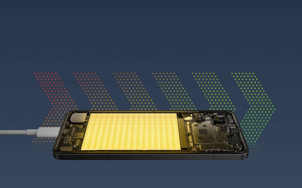 Poco F6 Pro tem e para carregamento rápido de incríveis 120 W — Foto: Reprodução/Xiaomi