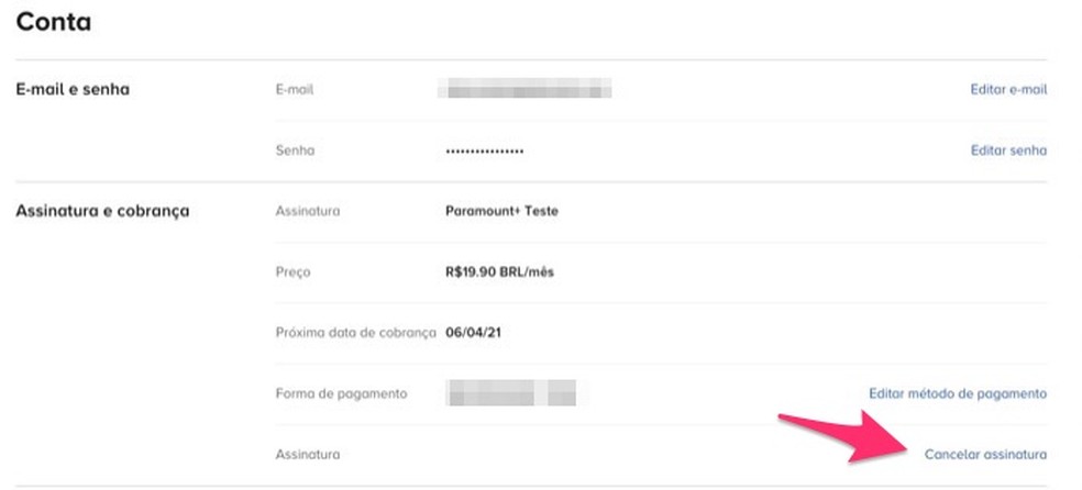 Como cancelar Paramount+