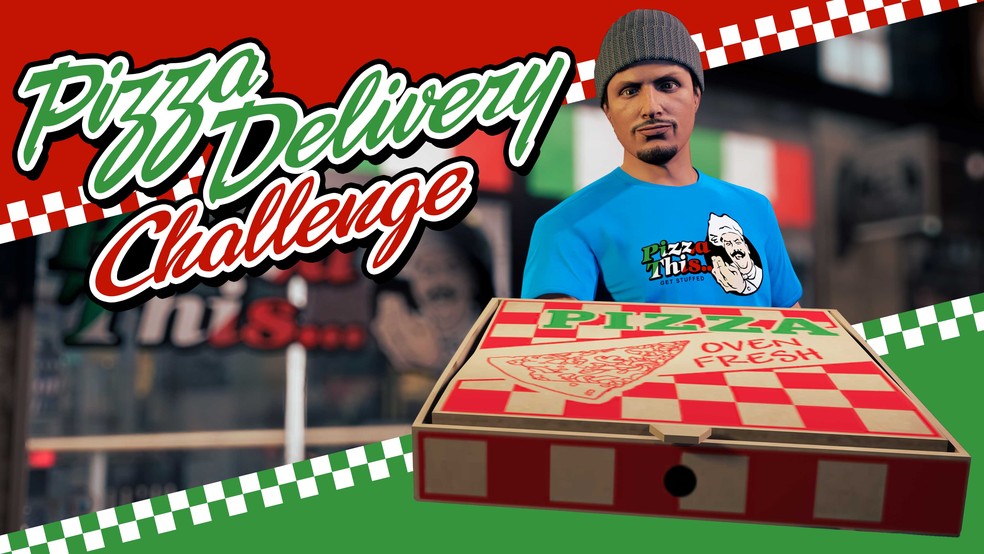 Entregue pizzas no mundo de GTA Online para fazer um bom dinheiro dentro do jogo — Foto: Divulgação/Rockstar Games