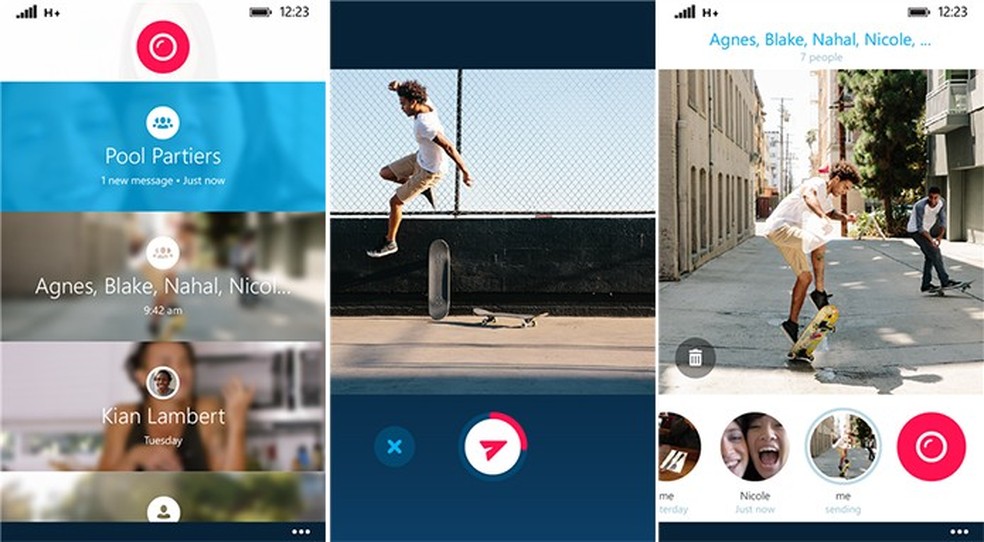 Skype QIK é um aplicativo de mensagens de vídeos curtos para Windows Phone (Foto: Divulgação/Windows Phone Store) — Foto: TechTudo