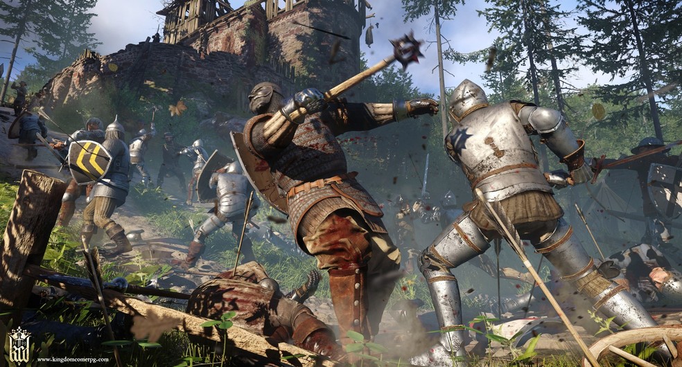 Kingdom Come: Deliverance é um RPG que apresenta uma versão mais realista dos tempos medievais — Foto: Divulgação/Warhorse Studios