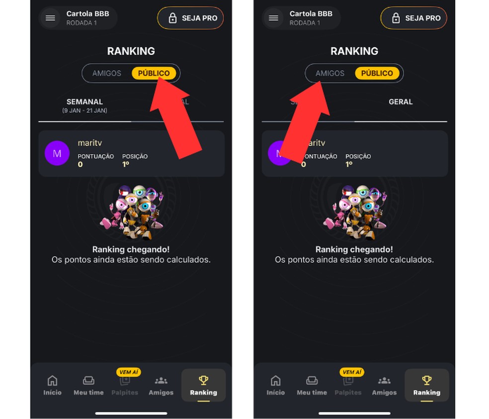  Reprodução/Mariana Tralback