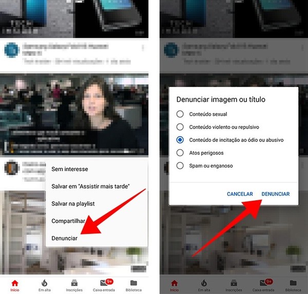 Como Denunciar Conteúdo Impróprio No Youtube 