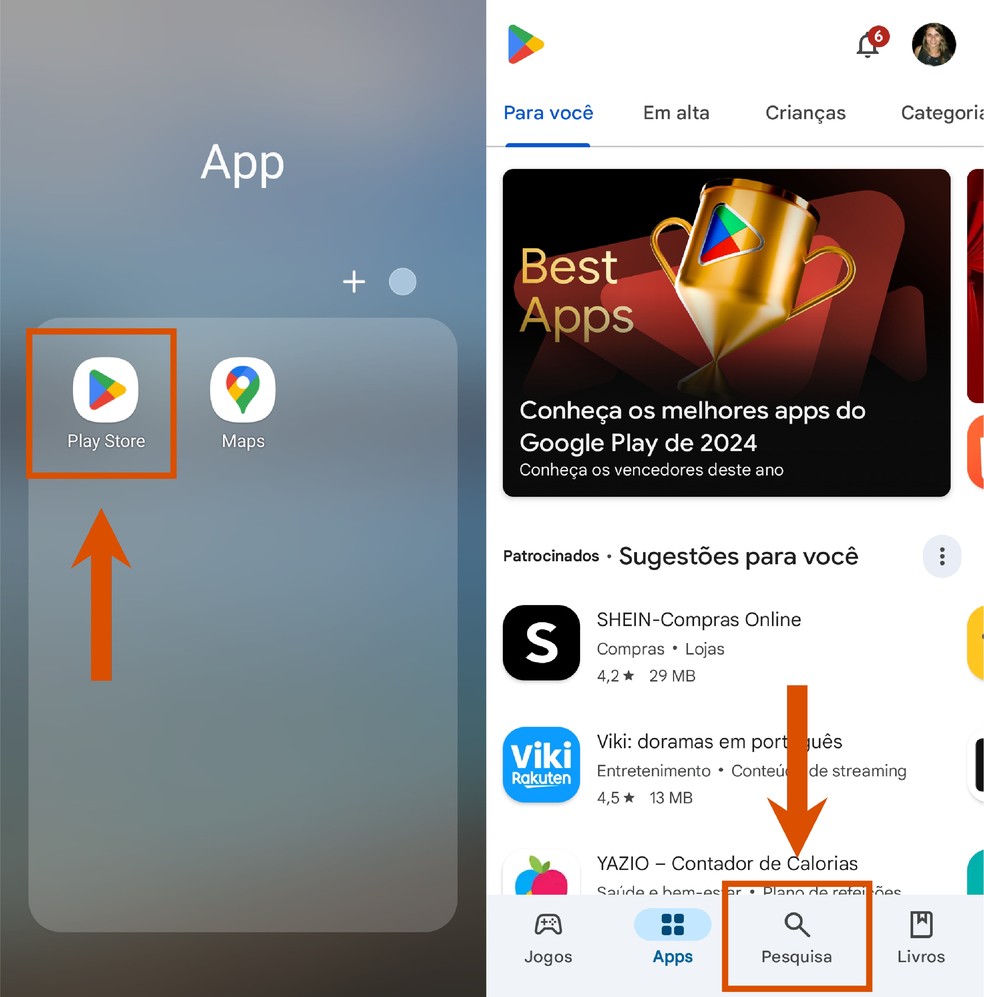  Reprodução/Paola Mansur