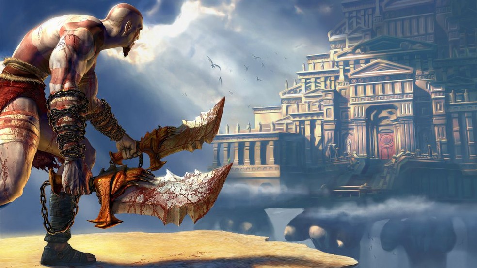 Jogo Sony 3d God Of War Saga 3 Games Em 2 Discos Para Ps3 em Promoção na  Americanas
