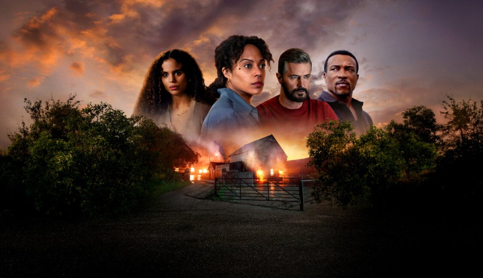 Que Falta Você Me Faz (2025) narra a história de uma detetive que reencontra em um aplicativo o namorado desaparecido á onze anos — Foto: Divulgação/Netflix