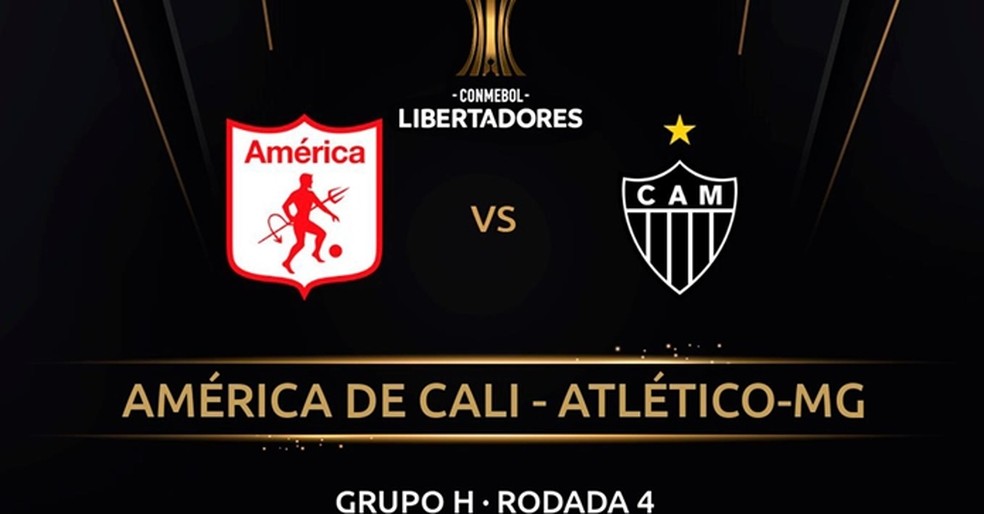 Atlético on X: ⚫⚪ FIM DE JOGO NO MINEIRÃO! GALO VENCE O AMÉRICA DE CALI  POR 2 A 1 E AGORA SOMA 4 PONTOS NO GRUPO H DA LIBERTADORES!!! ⚽ DOIS GOLS