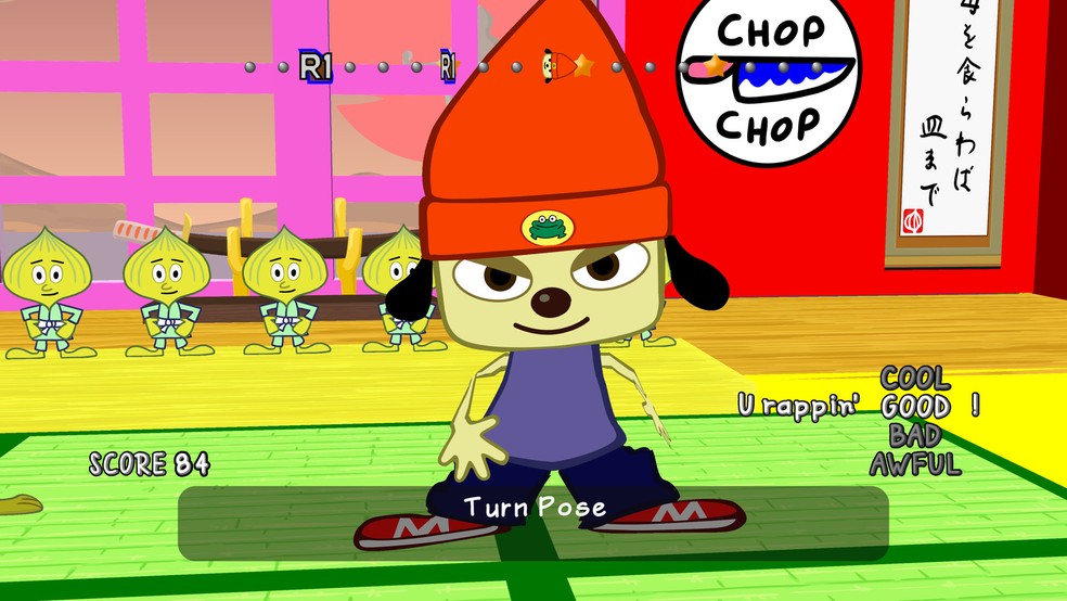 PaRappa the Rapper Remastered mostra o retorno do jogo musical — Foto: Reprodução/PlayStation