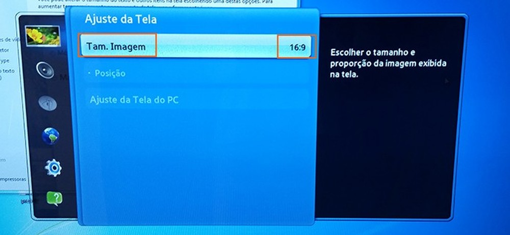 Como ajustar a tela do PC ou notebook na TV