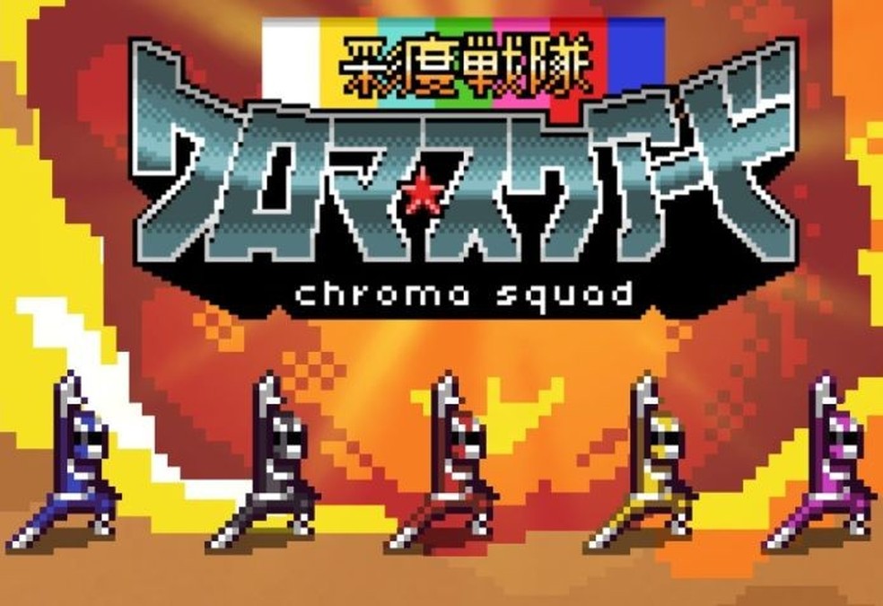 Chroma Squad sofreu ameaça de processo (Foto: Divulgação) — Foto: TechTudo