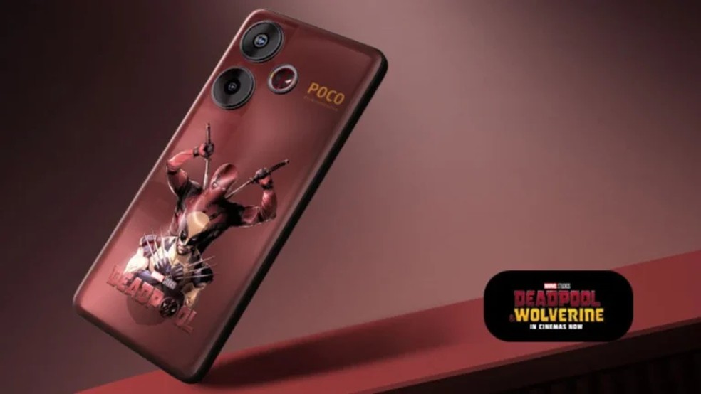 Poco F6 Deadpool Edition — Foto: Divulgação/Poco