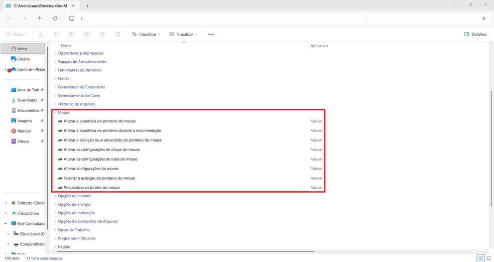 Reprodução/Caroline Silvestre