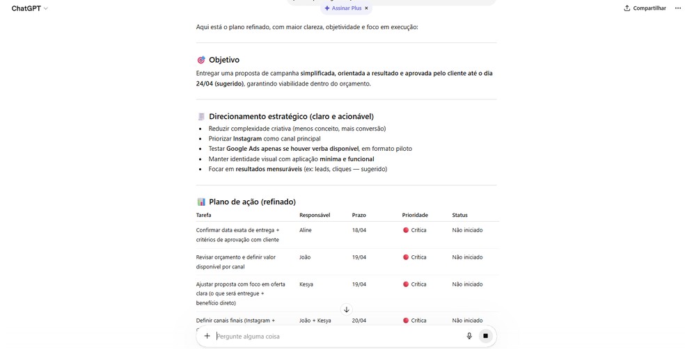  Reprodução/Chat GPT por Késya Holanda