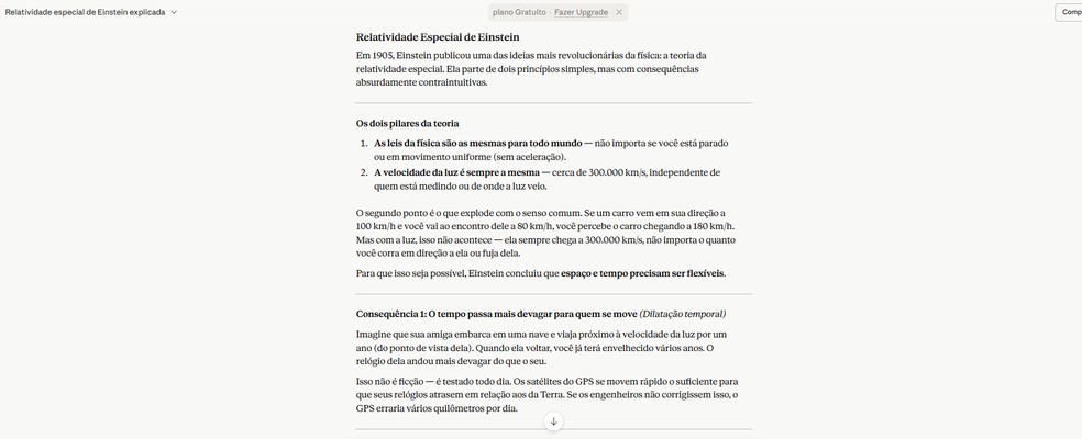  Reprodução/Claude por Késya Holanda