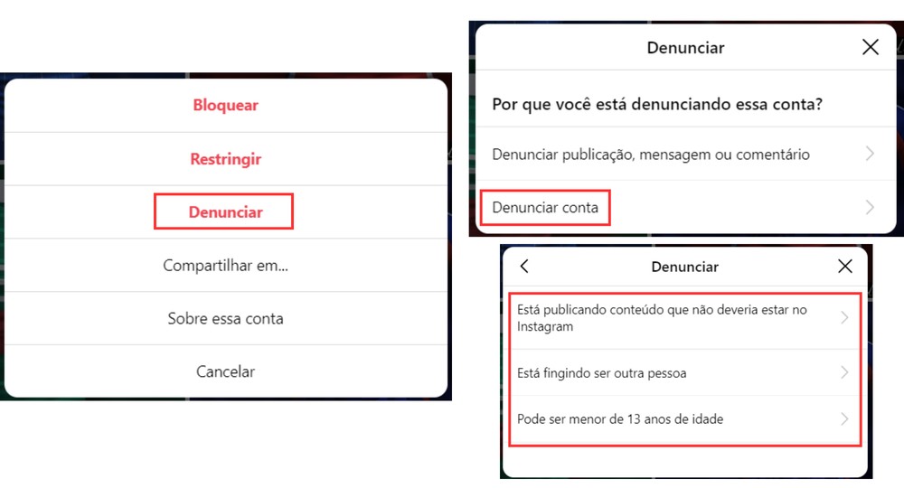 Como fazer uma denúncia no Instagram pelo celular e computador