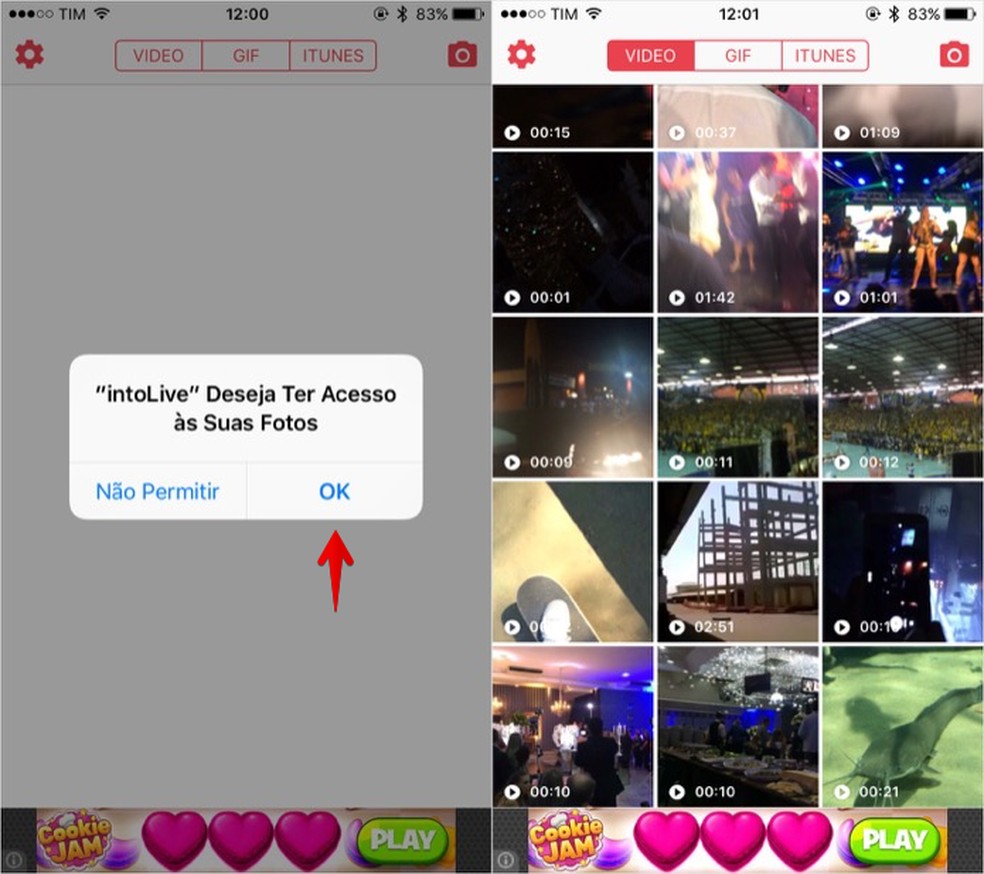Como transformar GIF em video no iPhone, usando atalhos »