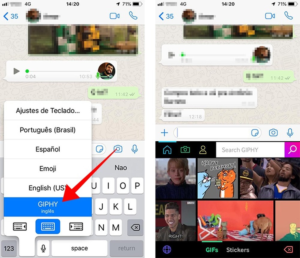 Como fazer GIF ou figurinhas (stickers) no iPhone com o app Giphy