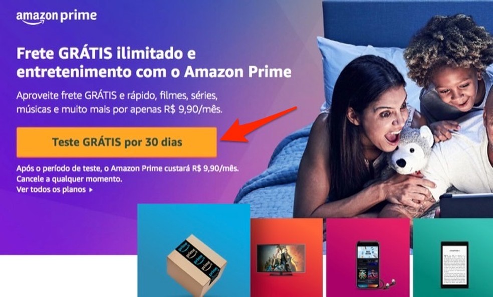 Amazon Prime Teste Grátis Por 30 Dias