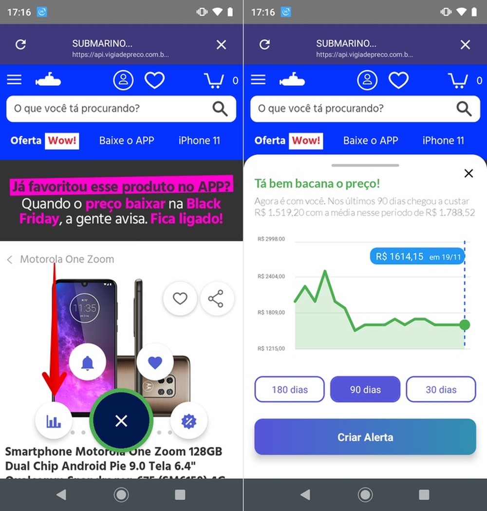 Download do Vigia de Preço: como baixar e usar o app no celular