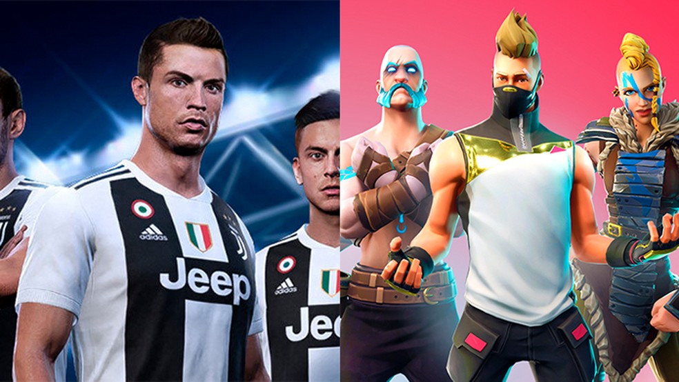 FIFA 19, Fornite e League of Legends foram os destaques da semana