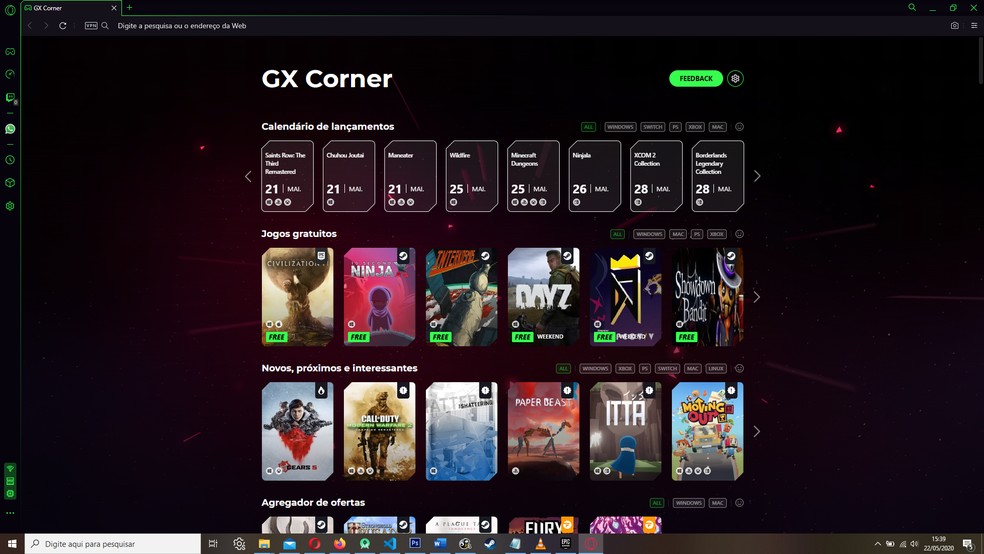 Navegador Opera apresenta plataforma de games e ferramentas gratuitas para  desenvolvedores - Arkade