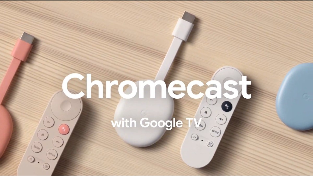 【未開封】Chromcast with GooglTV Google Chromecast 4 Geração 4k Hdmi Android Tv Original Branco