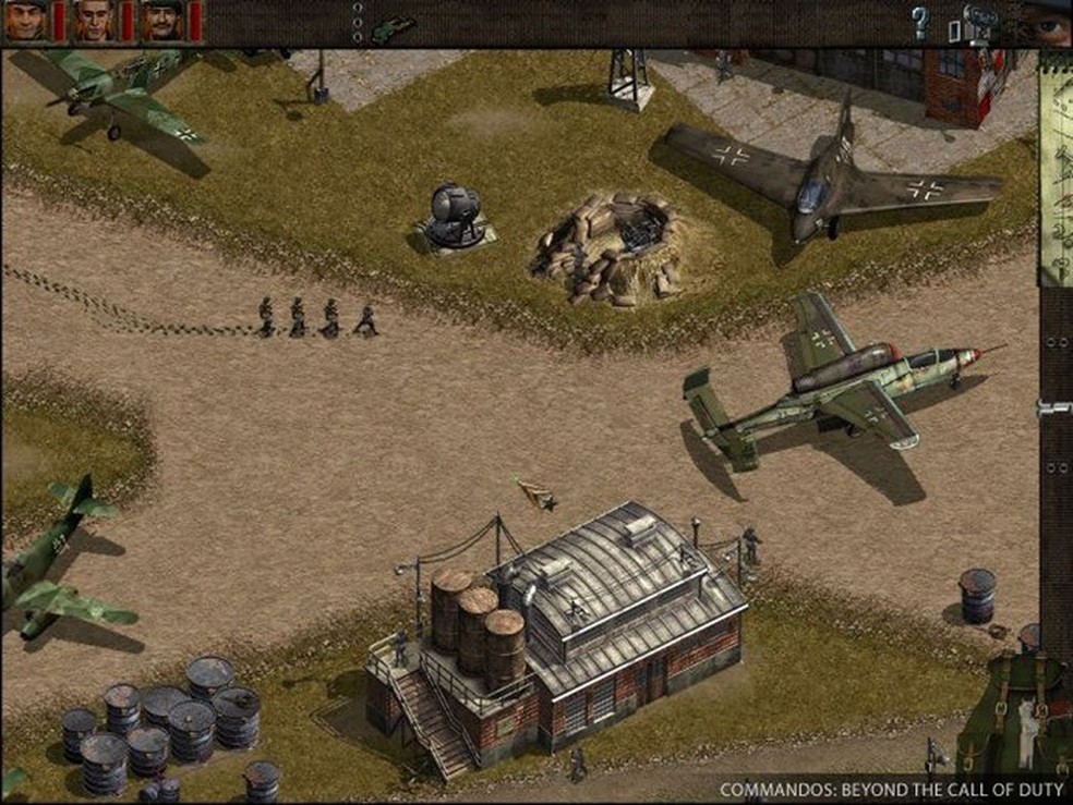 Commandos é um jogo de combate tático para PC (Foto: Reprodução / GOG) — Foto: TechTudo