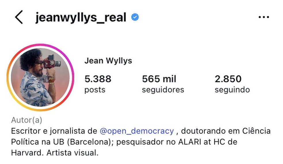  Reprodução/Instagram