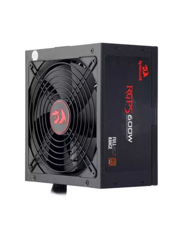 Fonte 600 W Redragon RGPS 80 Plus Bronze