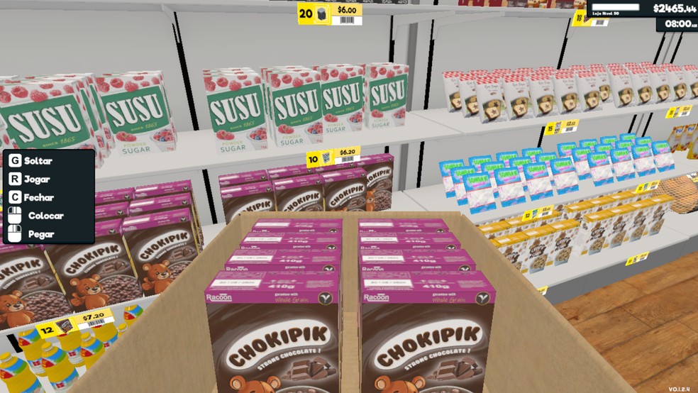 Supermarket Simulator: saiba o que é preciso para mandar bem — Foto: Reprodução/TechTudo