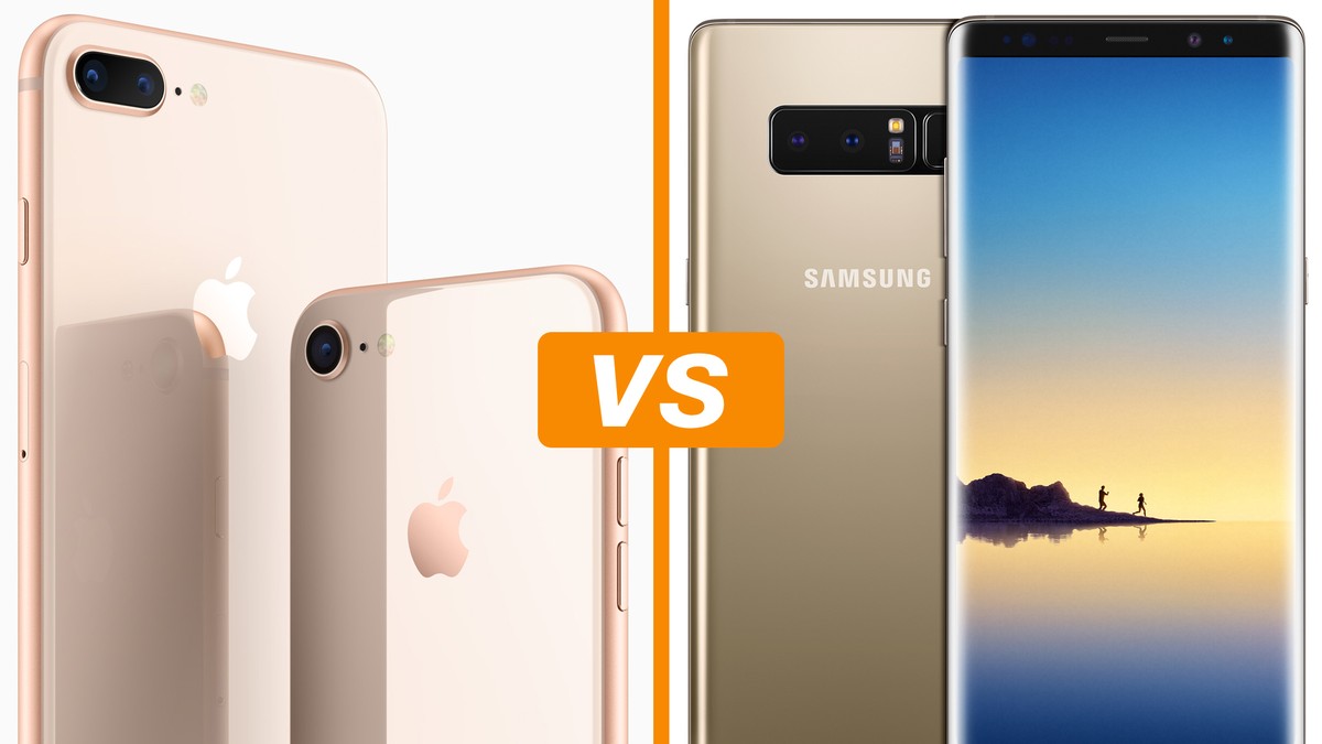 iPhone 8 vs Galaxy S8: compare os celulares com ficha técnica avançada