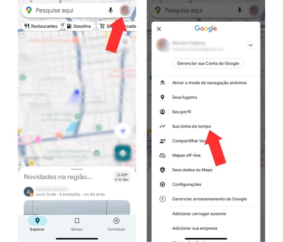 Reprodução/Mariana Tralback