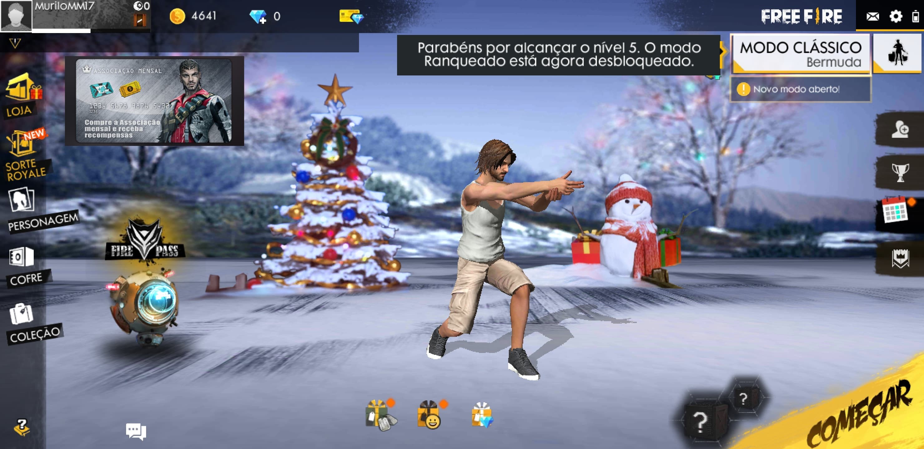 Natal de 2018 no Free Fire: entenda se é possível baixar versão do game