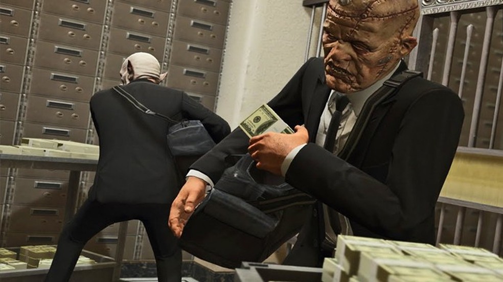 ROBO al BANCO *La CASA de PAPEL* en GTA 5! Grand Theft Auto V