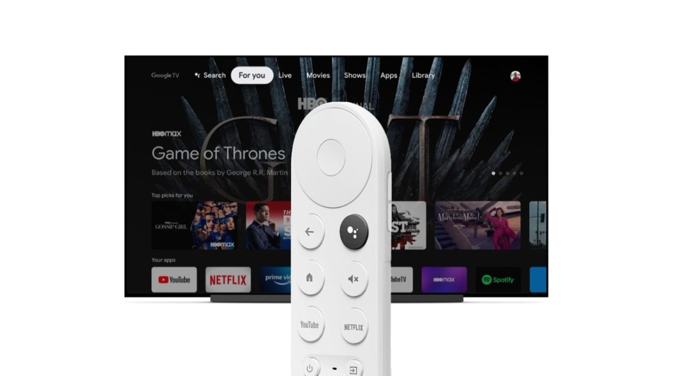 Transforme TVs 1080p em Smart TVs com Chromecast com Google TV (HD